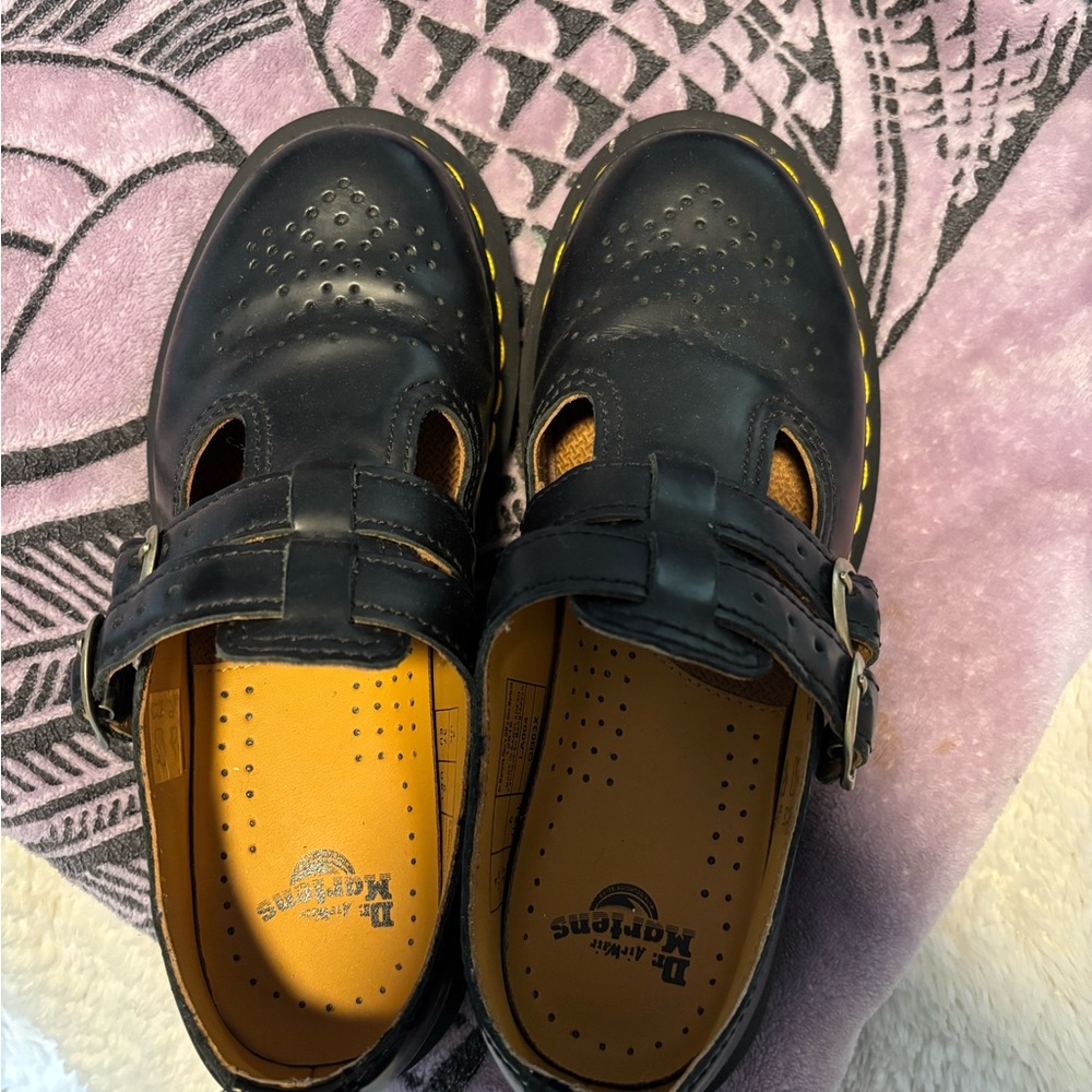 Dr. Martens women’s black babydoll shoes